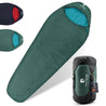 Alpin Loacker Syn Pro vihreä kevyt makuupussi pieni pakkauskoko, kierrätetty synteettinen makuupussi ultrakevyt